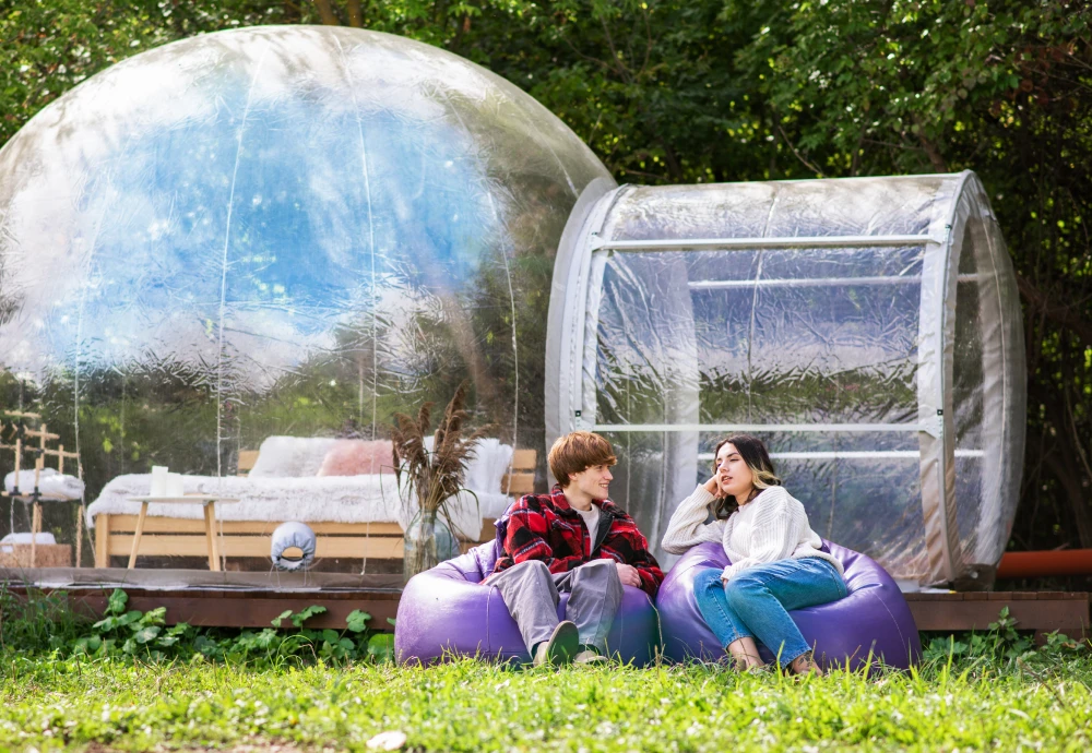 bubble inflatable tent